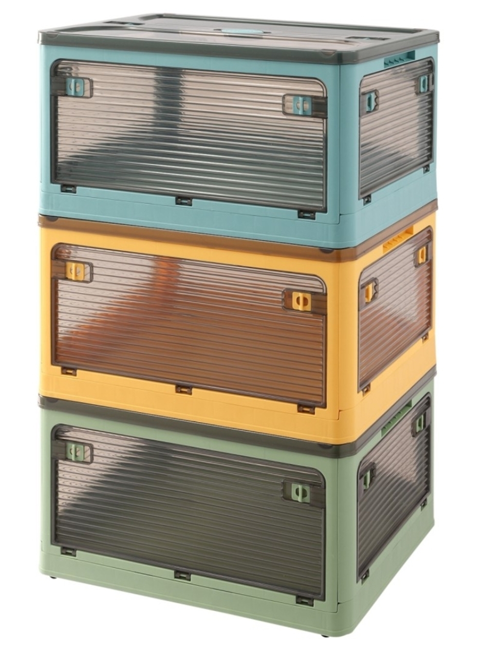 XL Collapsible Storage Bin with Wheels(60x42x34cm) Buyer's Choice ๐ก Or ๐ข Or ๐ต - Picture 1 of 14